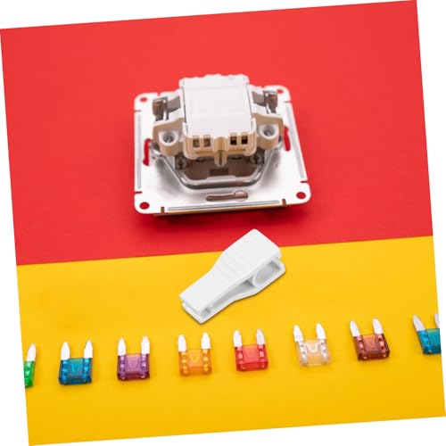 Ciieeo 120 piezas Kit de fusibles automotrices con sistema de identificación rápida para coche, RV, barco y camión miniatura 5