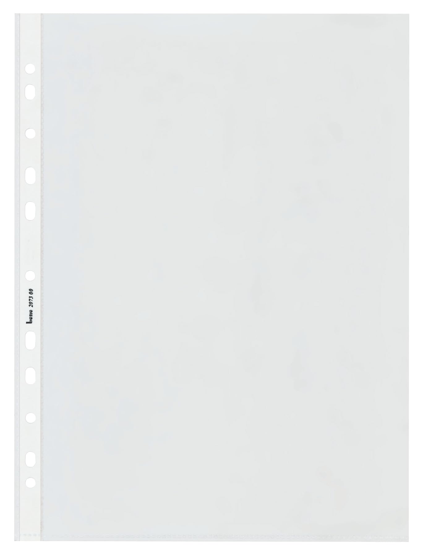 Lochrandhülle DIN A4 80 µm, transparent, 100 Stück (Esselte Leitz)