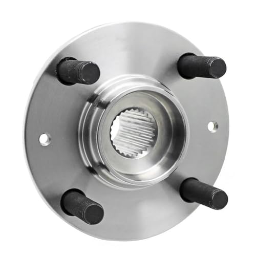 Image of Detroit Axle - FWD 2pc Front Wheel Bearing Hub Kit for Hyundai 2012-2017 Accent, Wheel Bearing Hub Assembly Wheel Bearing 2013 2014 2015 2016 Replacement
