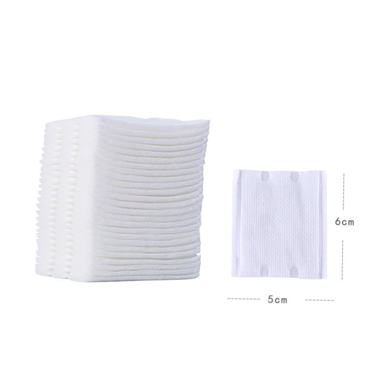 minkissy Face Makeup Removal Pads 220pcs Reusable Exfoliating Toner Pads Cotton Ovals