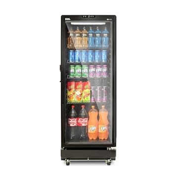 Refrigerador Expositor Vertical Eos 231 Litros Eco Gelo Digital All Black Eev210p 220v