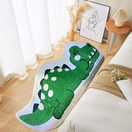 Tapete Dinosaurio para dormitorio infantil 16x48 pulgadas miniatura 1