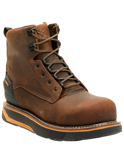 Hawx Work Gear Men's 6' Airflow Heat Transfer System Paver Work Boot Composite Toe - BHXC0R0W456 12 D(M) US