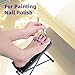 NOVAL Pedicure Supplies Foot Rest 6 Heights Adjustable Sturdy Manicure Foot Rest for Foot Spa Salon and Pedicure at Home.