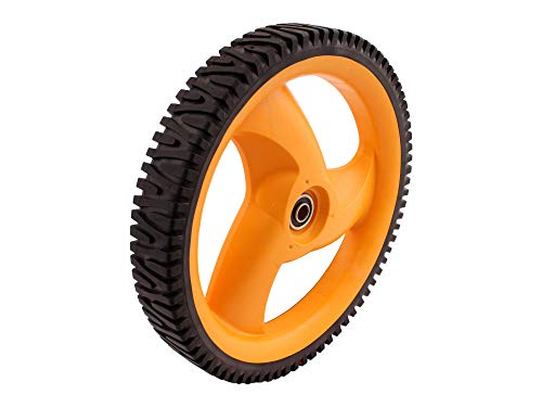 Roue arrière Ø293mm adapté pour McCulloch M53-190 DWA 96141016406 Tondeuse à gazon