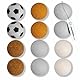Active Peak® Kickerbälle 12er Set, Profi Ersatzbälle für Tischkicker & Tischfußball, 35 & 36 mm Trainings- & Turnierbälle aus Kunststoff & Kork, Zubehör für Kickertische & Tischfußballspiele