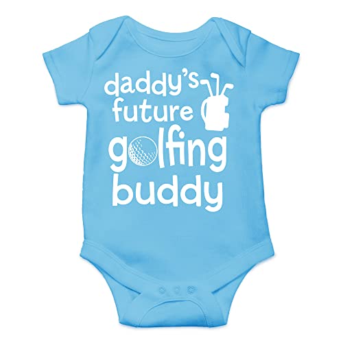Image of CBTwear Daddy’s Future Golfing Buddy Baby Bodysuit Adorable Boy Romper Clothing Cute Newborn Clothes
