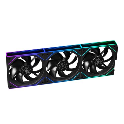 Image of Thermalright TL-M12Q 120mm ARGB Case Fans, 2000RPM, 68.9CFM, 1-Pack | Clean Daisy Chain Wiring, PWM /ARGB Sync, Infinity Mirror Lighting