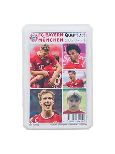 Preisvergleich Produktbild F.C. Bayern München Quartett 2020 / 21