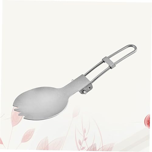 Miniatura 8 de Sosoport Ice Cream Scoops Ice Cream Scoopers Portable Spoon Outdoor Picnic Tableware Flatware Portable Foldable Spoon Travel Utensils Durable Picnic