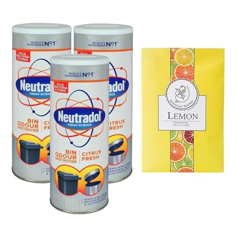 Neutradol Bin Odour Eliminator Bundle with Fresheners Cover