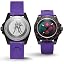 Red Black Dial, Purple Rubber Strap