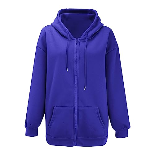 Kampf Fall Sweatshirts for Women Zip Up Hoodies Oversized Sweatshirt Y2K Clothing Casual Drawstring Jacket with Pockets2