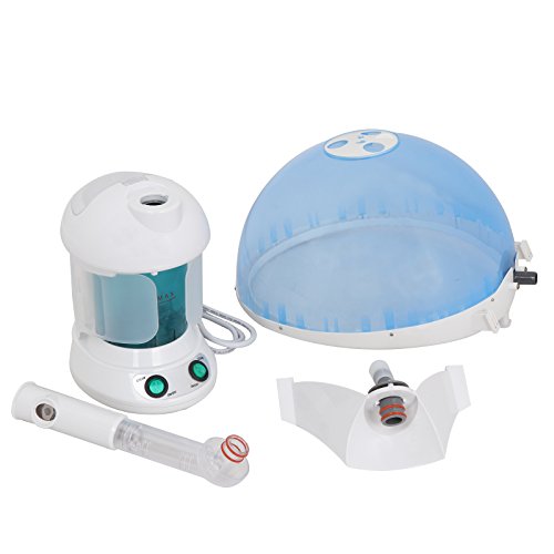 Super Deal Hair Steamer Pro 3 In 1 Multifunction Ozone Facial Steamer With Bonnet Hood Attachment, Hair Therapy & Facial Steamer For Personal Care Use At Home Or Salon #TOP7