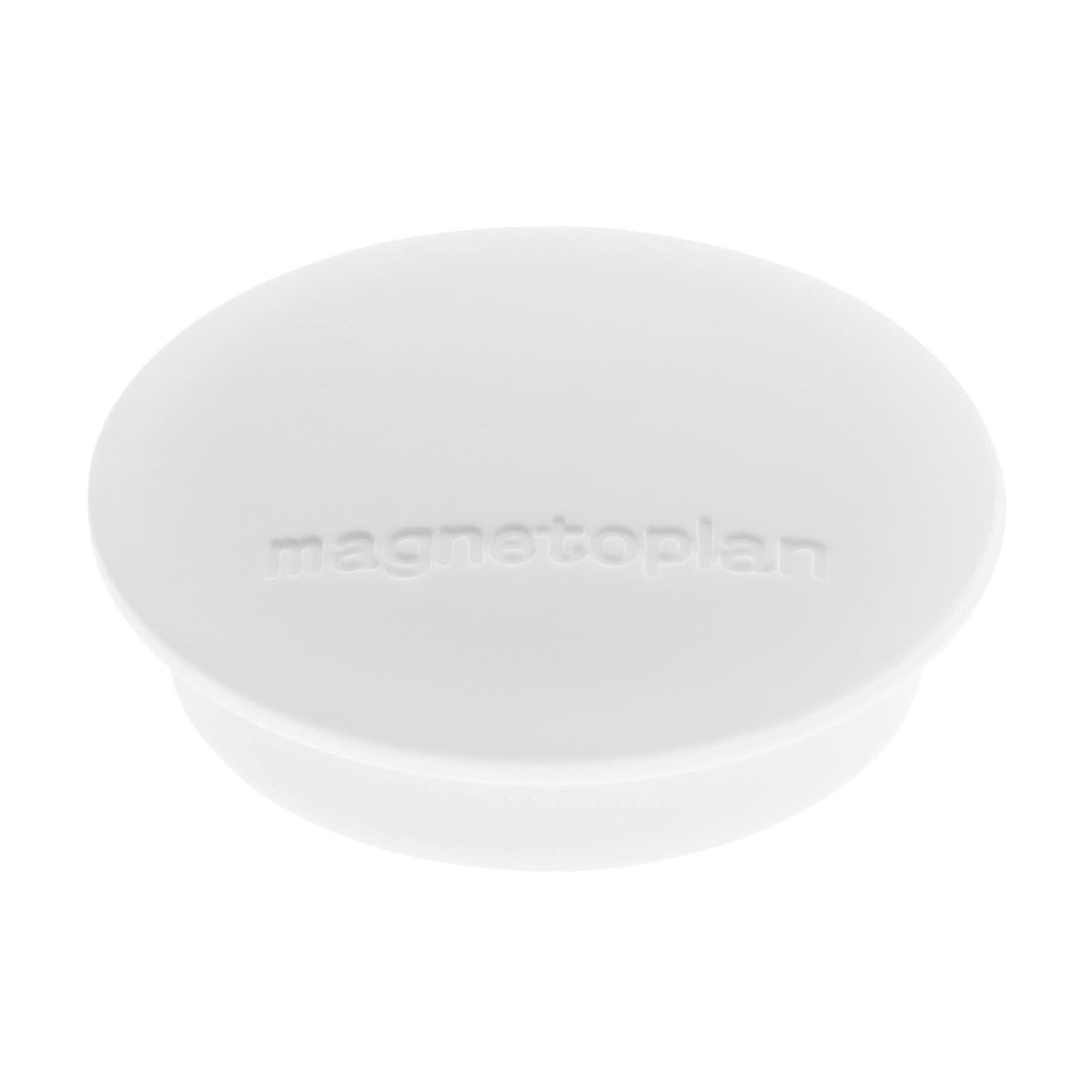 magnetoplan | Magnet DISCOFIX JUNIOR | Ø 34 mm | VE 60 Stk | weiß