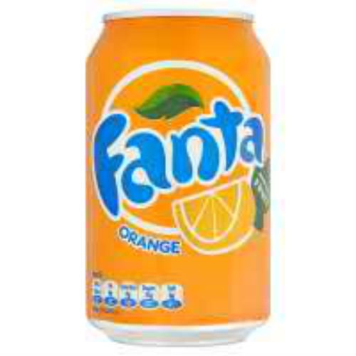 Fanta Orange Soft Drink 330ml Case of 24