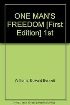 Hardcover One man's freedom Book