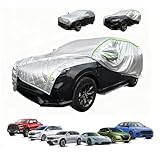 Housse Voiture Exterieur Anti Grêle pour Por Che 356 Coupe 1948 1955,Combinaison 2 en 1 Anti Grêle Multicouche Épaissie, Anti UV Breathable Garage Cover, Dust Resistant, Rain, Scratches, Snow d66e
