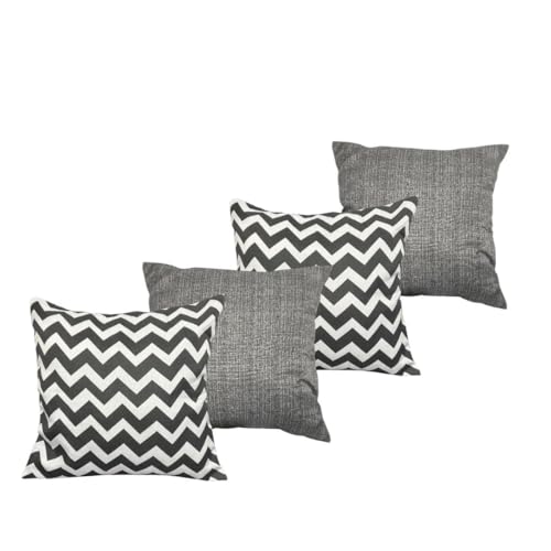 Kit Com 4 Almofadas Cheias Decorativas (Kit Almofada Decorativa - Jade)