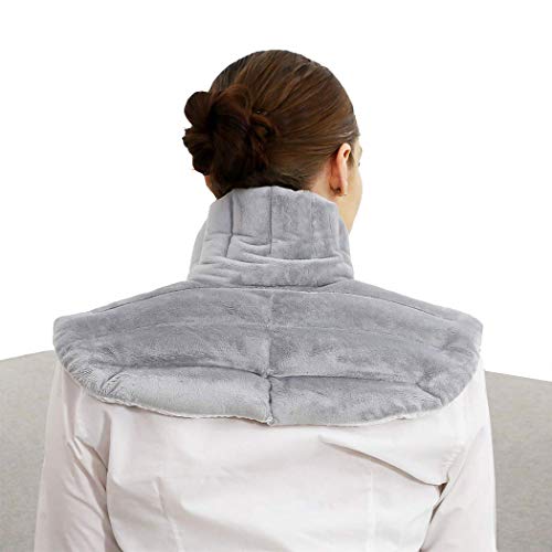 Heating Pad Solutions - Neck Buddy Plus Microwave Heating Pad for Neck, Shoulder