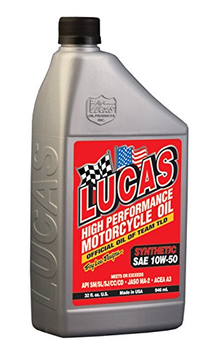 Lucas High Performance Motorcycle Fully Synthetic SAE 10W-50 Oil 946ml
