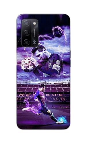 Image of Printed Hard Back Cover Case for Oppo A55 5G | Oppo A53s 5G | Oppo A54s Back Cover (Famous Football Player) -1111