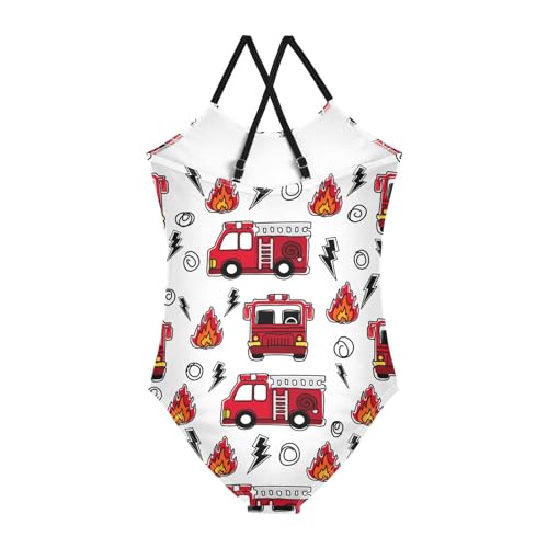 Image of Ollabaky Girls One Piece Swimsuit Bathing Suit Beachwear 3-10T