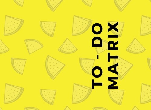 To-Do Matrix: Scribble Wave: 9781984244819: Amazon.com: Books