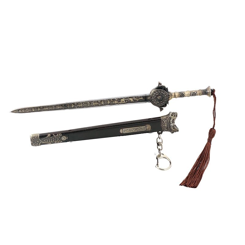 Amazon.co.jp: [猫神山] 三国志 武将 英雄 武器 趙雲子龍 青紅剣 22cm