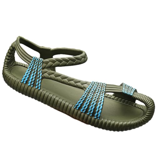 URWEIGH Sandalias De Playa Clásicas Retro Para Hombres Y Mujeres,Fascitis Plantar Deporte Para Sandalias,Sandalias Ortopédicas Con Soporte Para Arco (36-37,verde)