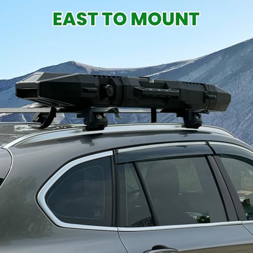 Just-V 7-Gallon Water Tank with Camping Shower for Off-Road Vehicles, Pick-up Trucks,SUV,Outdoor Activities Water Supply Construction Black Roof Rack Mount by Just-V - Image 5