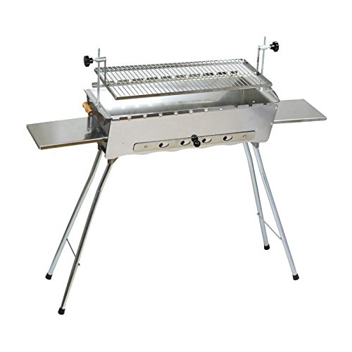 Preisvergleich Produktbild Olymp Mangal Edelstahl Grill Standgrill Schaschlikgrill Schaschlik Ideal