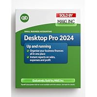 Quick-Book Desktop Pro 2024 Retail Box Lifetime, 3 User