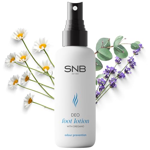 SNB Professional - Spray para pies refrescante y refrescante – 100 ml – Para una piel suave y lisa – Ideal contra callos y zonas agrietadas – Refresca y desodoriza – Para el cuidado diario de los pies