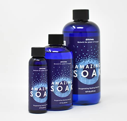 Amazing Soak Oxygenating Electrolyte Solution. Transdermal Oxygenation & Aerosolized Dissolved Oxygen: Relief Pain, Inflammation, Fatigue. Improve skin, Recovery, Immune System, Energy, Detox