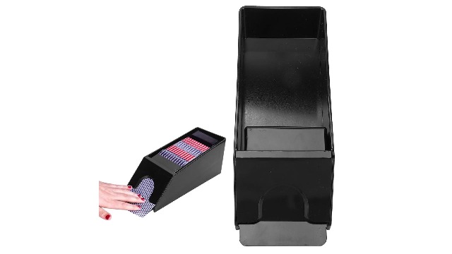 card shoe for sleeved cards SEETOOOGAMES 6 Deck Clear Blackjack Dealing : Toys & Games for dealing action so smooth youll swear youre in Vegas Shoe (cards) - Wikipedia