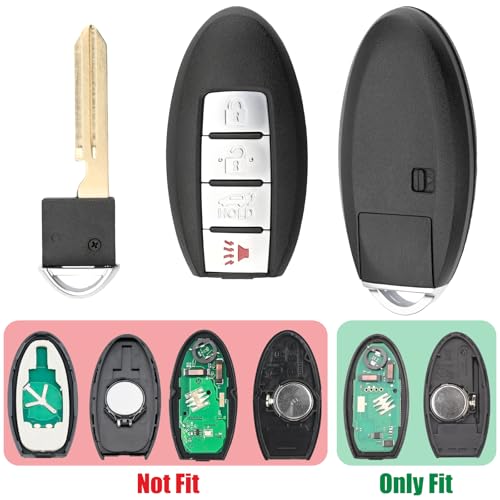 Coque de clé compatible Rogue 2014 à 2016 : boîtier haute résistance S180144310