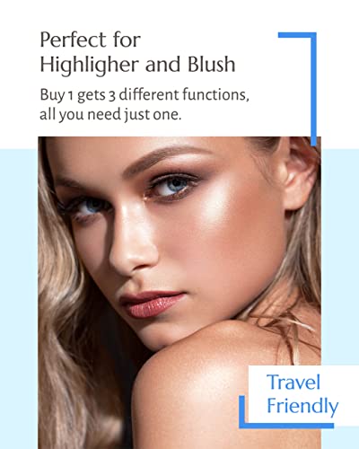 Tsuvimi New 2 In 1 Eyeshadow Stick, High Pigmented Cream To Powder Eyeshadow, No Crease, Long Lasting, Blendable, Water And Oil Resistant, Easy To Use (Shimmer Vivid Blue And Dark Green) #TOP7