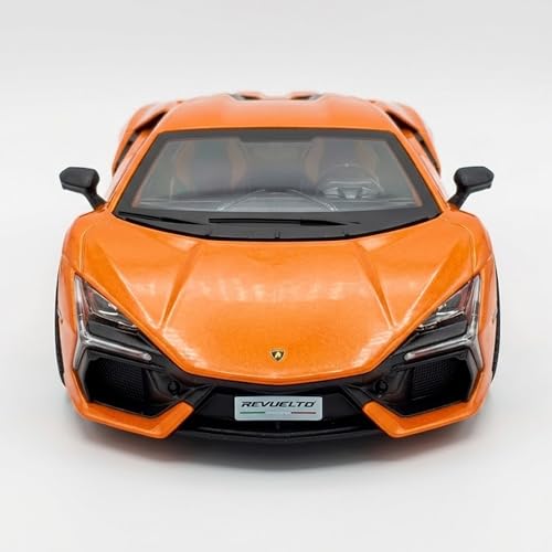 Image of Diecast Toy Cars for Kids & Collectors| 1:32 Scale | Pull Back Action Metal Model Car | Premium Detailing, Authentic Design, Sturdy Build | Gift Toy Car (Lamborghini Revuelto)