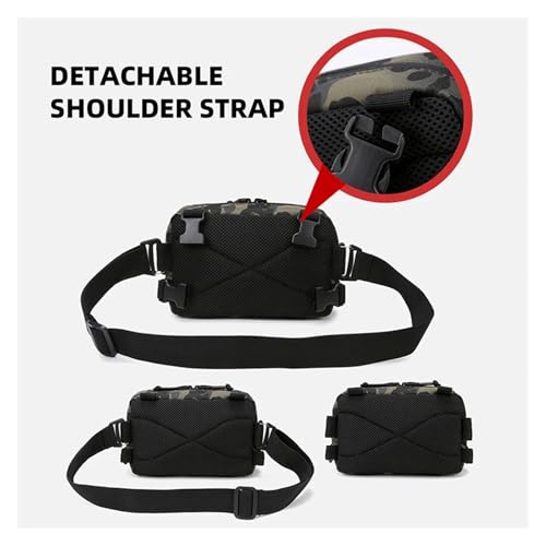 Sac de poitrine tactique VELORE pour cyclisme et randonnée active - 5