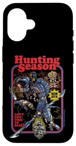 Predator Hunting Season Ain't Got Time To Bleed Retro �X�}�z�P�[�X iPhone 16 �p