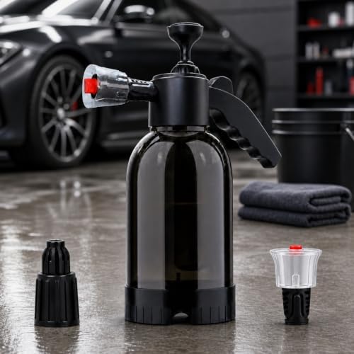 Snow Foam Pulverizador Manual Borrifador Alta Pressão 2 Litros Co...