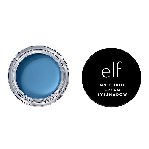 E.l.f. No Budge Cream Eyeshadow, 3-In-1 Eyeshadow, Primer & Liner With Crease-Resistant Color & Stay-Put Power, Vegan & Cruelty-Free, Oasis #TOP18