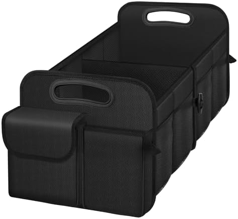 Trunk Organizer, Collapsible Waterproof car Trunk Organizer for S...