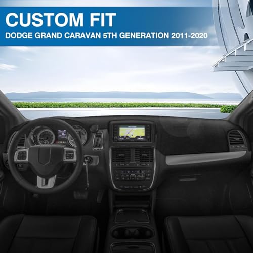 Alfombrilla antideslizante para salpicadero de coche Dodge Grand Caravan 3