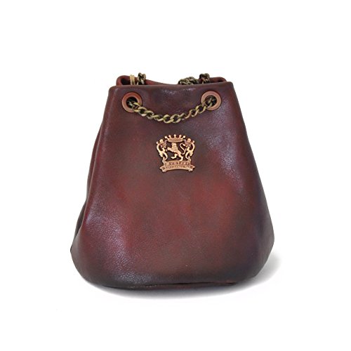 Pratesi Leather, Leather Bag for Woman Pienza Bag in cow leather - Bruce Chianti