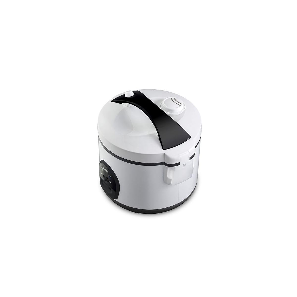 SIMÉO, Cuiseur à riz 3L 500W avec maintien au chaud, panier vapeur, couvercle articulé, panneau de commande, idéal pour 16 portions, cuisson homogène et automatique, CRM180