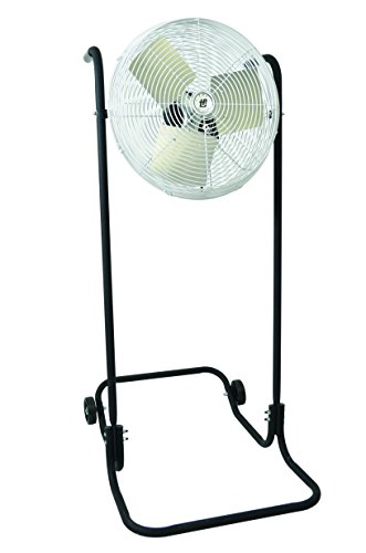 TPI F18HCR Corrosion Resistant Industrial Workstation Fan, High Stand, 18" Size, 1/8 HP, 2.4 Amps