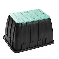 Die viereckigen Ventilkästen für das unterirdische Verlegen von Ventilen für die Bewässerung. Der Kasten sowie der Deckel bestehen aus festem, hochwertigem Kunststoff. Die Ventilboxen ermöglichen den problemlosen Zugang zu unterirdisch verlegten manu...