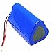 TTCPUYSA Pacco Batteria 12v 2200mah 18650, Cella Ricaricabile per Caricabatterie Portatile LED